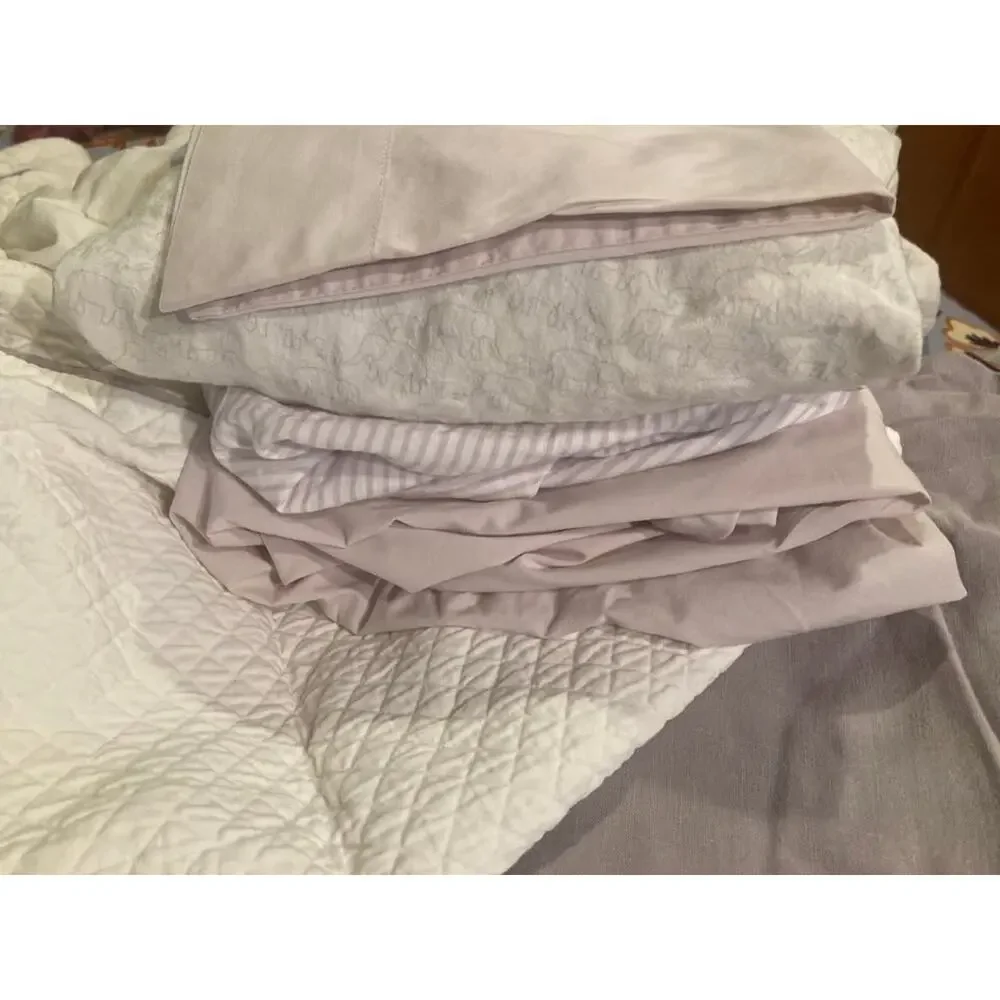 Restoration Hardware RH Baby Crib Nursery Bedding Set Sheets LUXURY & PRISTINE
